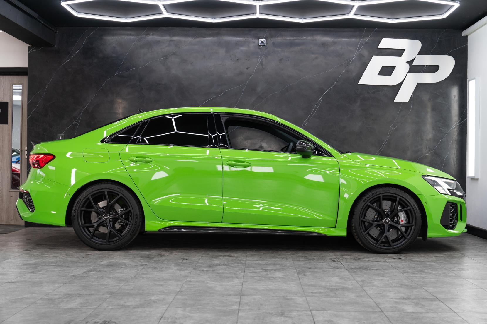 Audi RS3 2.5 TFSI Carbon Black Saloon 4dr Petrol S Tronic quattro Euro 6 (s/s) (400 ps)