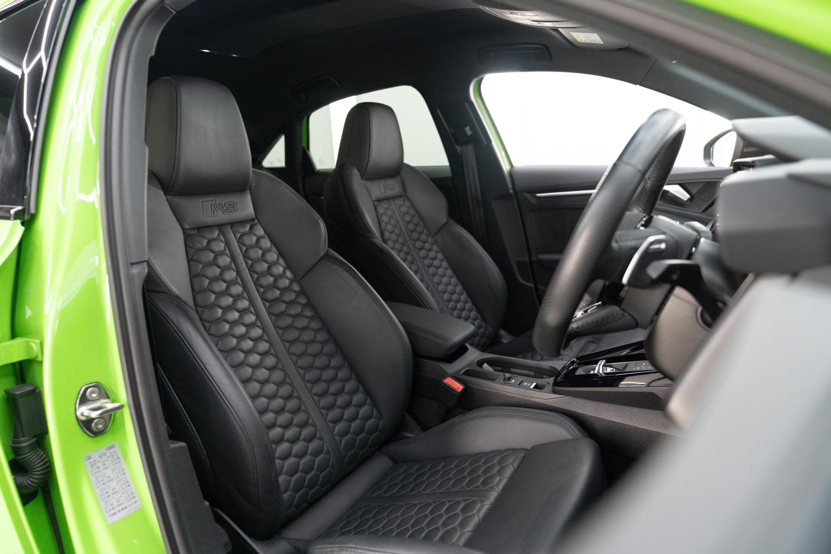 Audi RS3 2.5 TFSI Carbon Black Saloon 4dr Petrol S Tronic quattro Euro 6 (s/s) (400 ps)