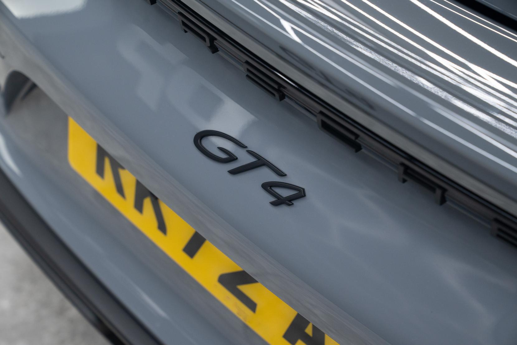 Porsche 718 Cayman 4.0 GT4 Coupe 2dr Petrol PDK Euro 6 (s/s) (420 ps)