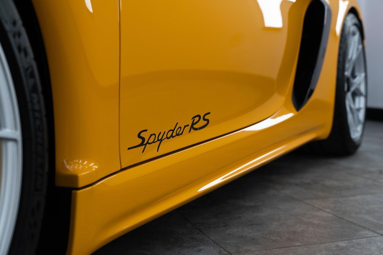 Porsche 718 Spyder 4.0 RS Spyder 2dr Petrol PDK Euro 6 (s/s) (500 ps)