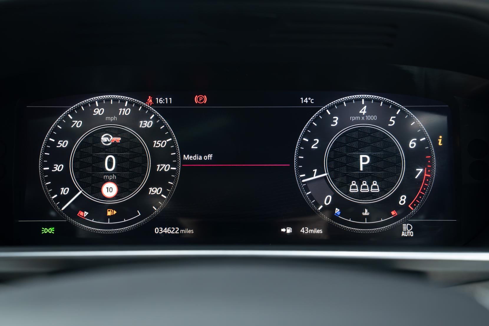 Land Rover Range Rover Sport 5.0 P575 V8 GPF SVR SUV 5dr Petrol Auto 4WD Euro 6 (s/s) (575 ps)