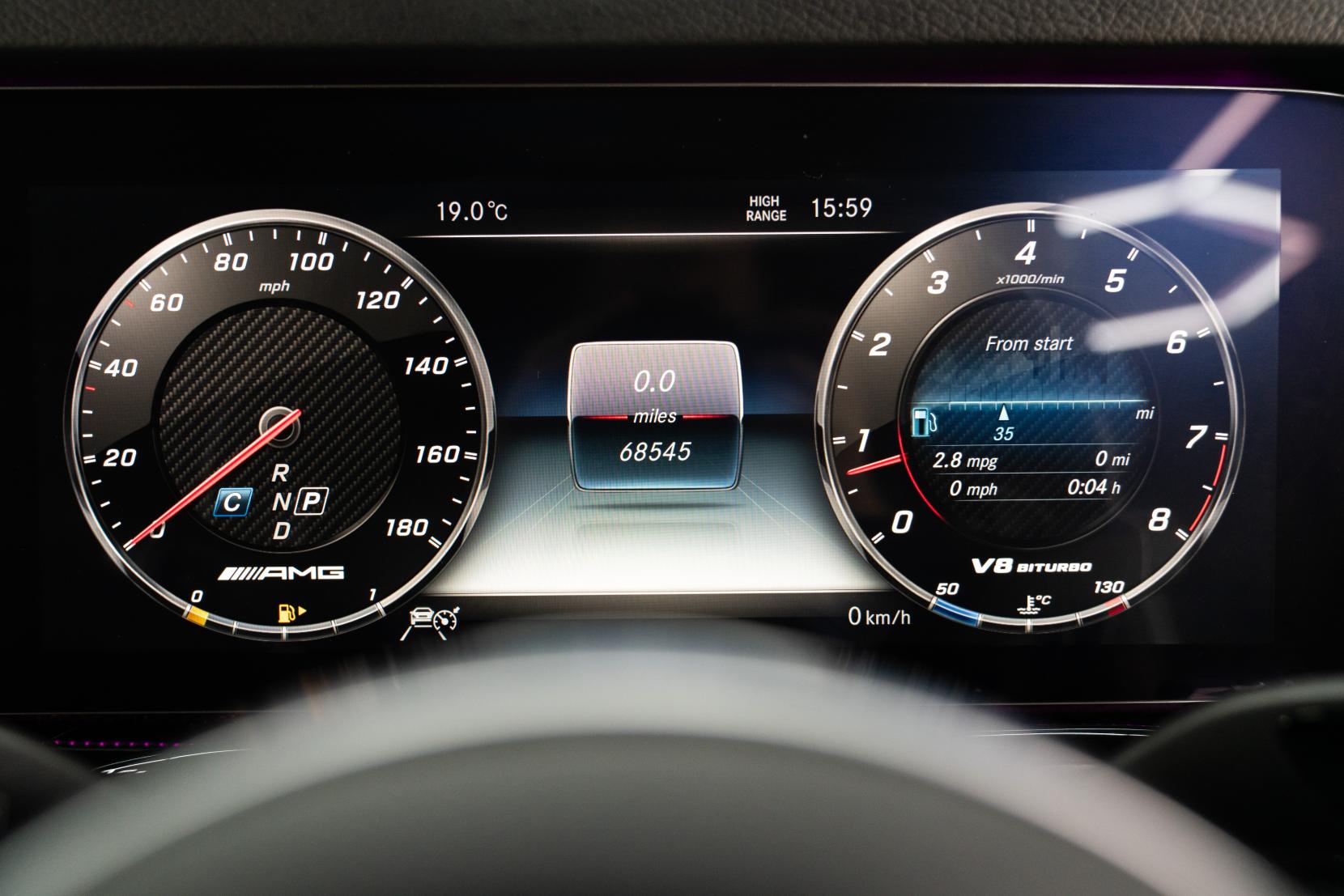 Mercedes-Benz G Class 4.0 G63 V8 BiTurbo AMG SUV 5dr Petrol SpdS+9GT 4MATIC Euro 6 (s/s) (585 ps)