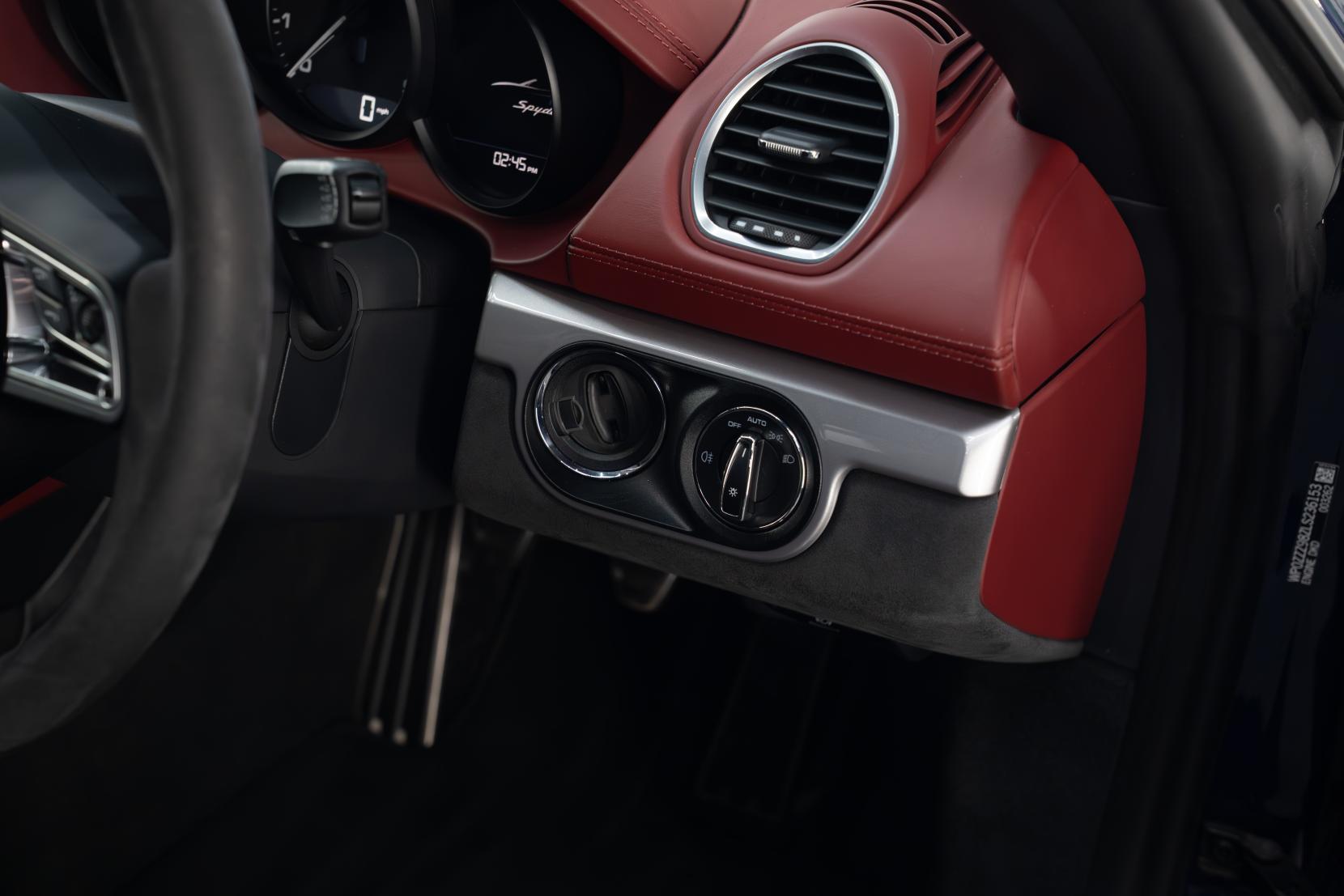 Porsche 718 Spyder 4.0 Spyder 2dr Petrol Manual Euro 6 (s/s) (420 ps)