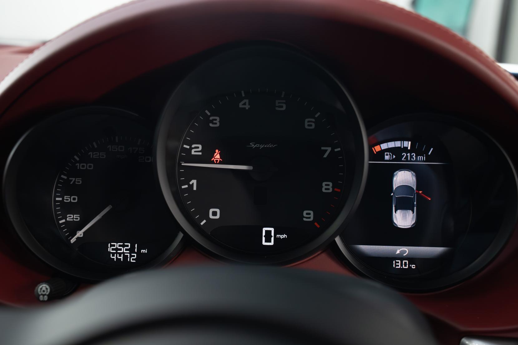 Porsche 718 Spyder 4.0 Spyder 2dr Petrol Manual Euro 6 (s/s) (420 ps)