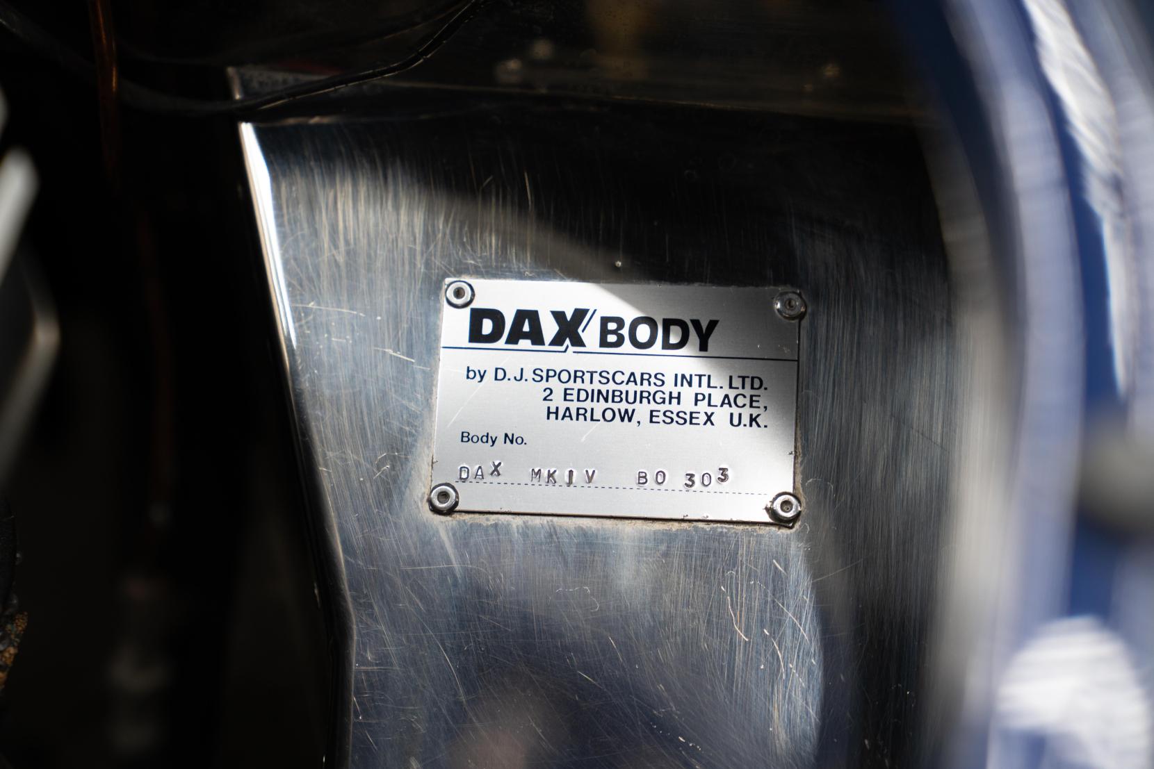 Dax Tojeiro 7.0 AC Cobra