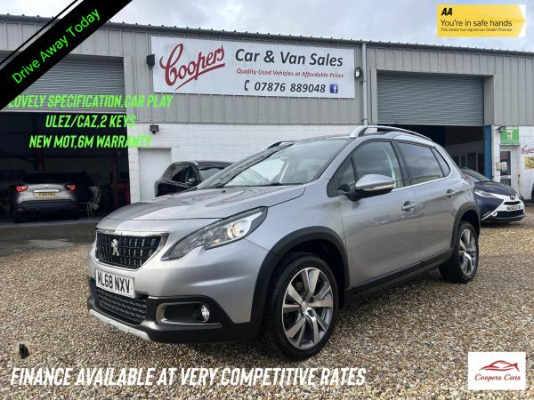 Peugeot 2008 1.5 BlueHDi Allure SUV 5dr Diesel Manual 6 Spd Euro 6 (s/s) (100 ps)