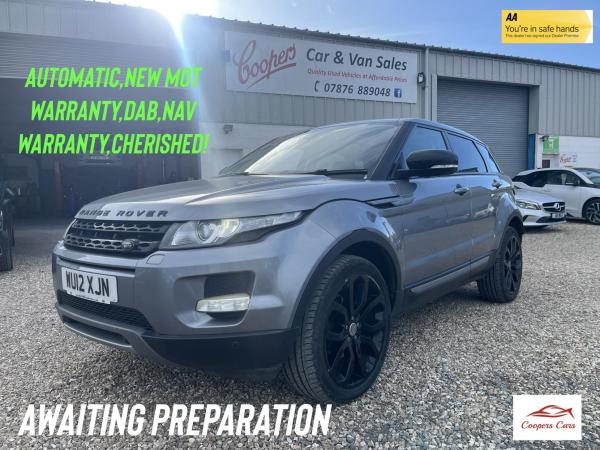 Land Rover Range Rover Evoque 2.2 SD4 Pure SUV 5dr Diesel Auto 4WD Euro 5 (190 ps)