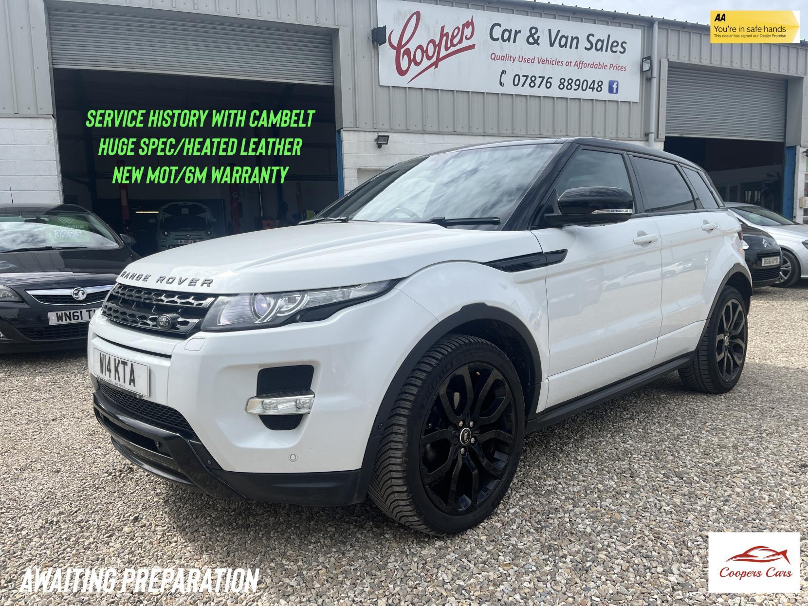 Land Rover Range Rover Evoque 2.2 SD4 Dynamic SUV 5dr Diesel Auto 4WD Euro 5 (190 ps)