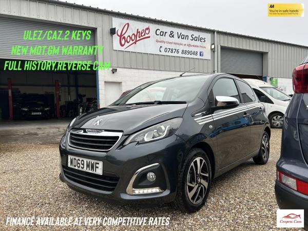 Peugeot 108 1.0 Collection Hatchback 5dr Petrol Manual Euro 6 (s/s) (72 ps)