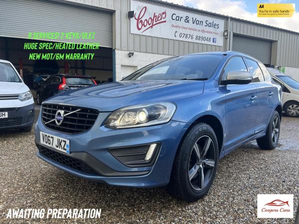 Volvo XC60 2.0 D4 R-Design Lux Nav SUV 5dr Diesel Auto Euro 6 (s/s) (190 ps)