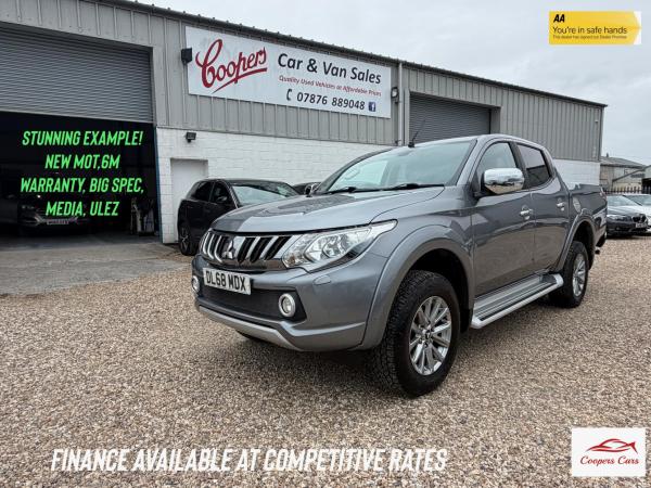 Mitsubishi L200 2.4 DI-D DC Barbarian Pickup Double Cab 4dr Diesel Auto 4WD Euro 6 (178 ps)