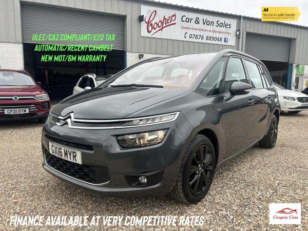 Citroen Grand C4 Picasso 1.6 BlueHDi Exclusive MPV 5dr Diesel EAT6 Euro 6 (s/s) (120 ps)