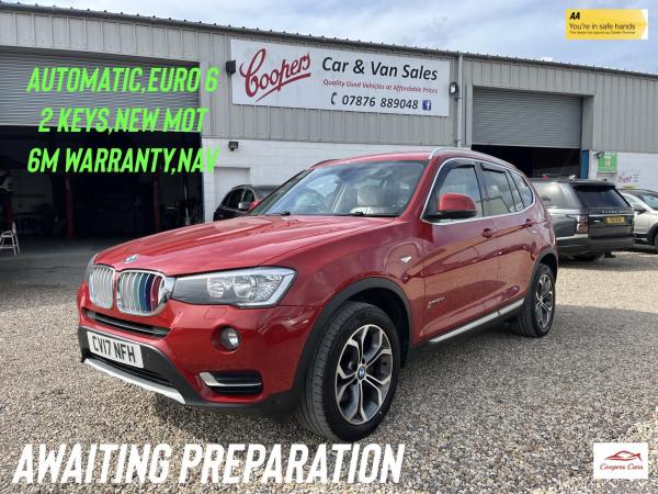 BMW X3 2.0 20d xLine SUV 5dr Diesel Auto xDrive Euro 6 (s/s) (190 ps)