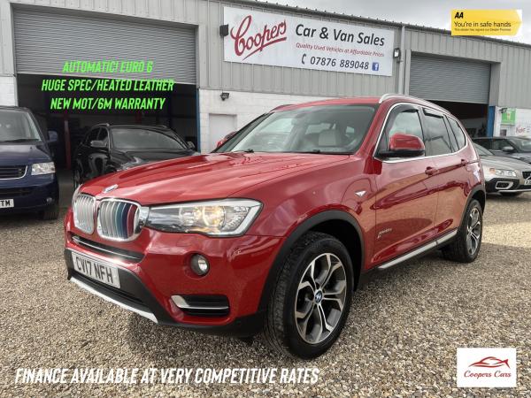 BMW X3 2.0 20d xLine SUV 5dr Diesel Auto xDrive Euro 6 (s/s) (190 ps)