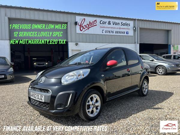 Citroen C1 1.0i Connexion Hatchback 5dr Petrol Manual Euro 5 (68 ps)