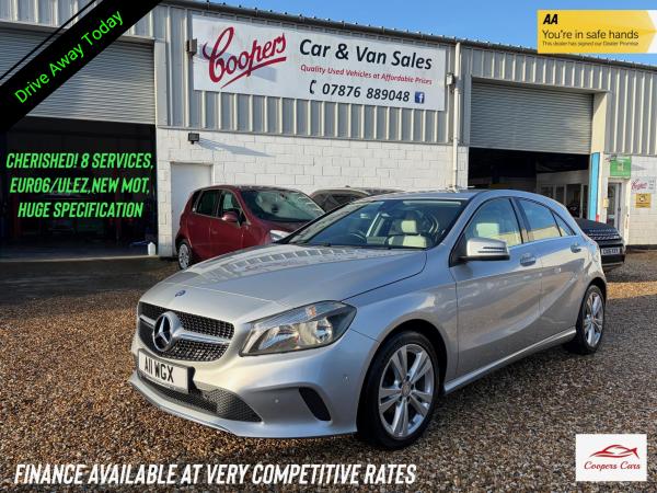 Mercedes-Benz A Class 1.5 A180d Sport (Executive) Hatchback 5dr Diesel Manual Euro 6 (s/s) (109 ps)