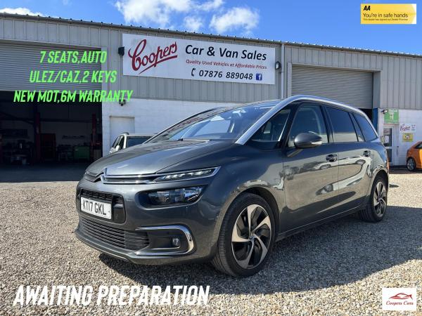 Citroen Grand C4 Picasso 2.0 BlueHDi Flair MPV 5dr Diesel EAT6 Euro 6 (s/s) (150 ps)