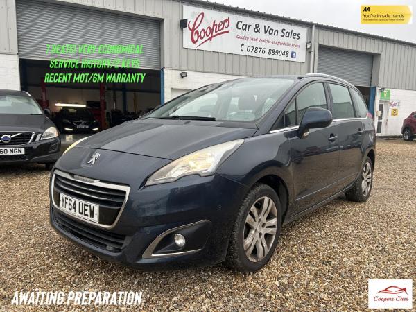 Peugeot 5008 1.6 HDi Active MPV 5dr Diesel Manual Euro 5 (115 ps)
