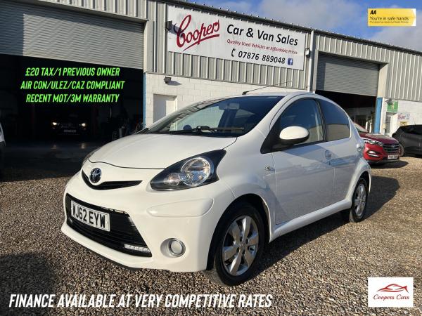 Toyota AYGO 1.0 VVT-i Fire Hatchback 5dr Petrol Manual Euro 5 (67 ps)