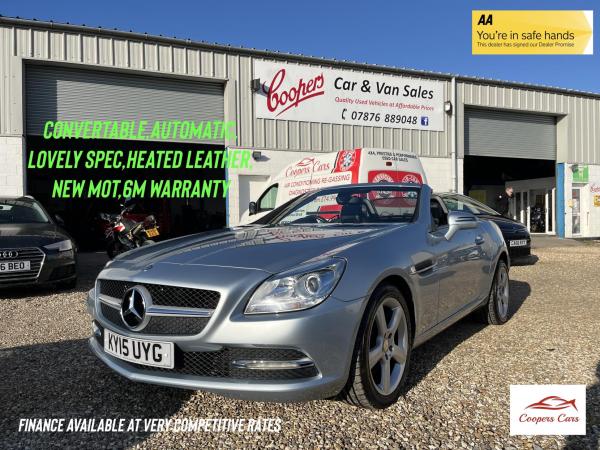 Mercedes-Benz SLK 2.1 SLK250 CDI Convertible 2dr Diesel G-Tronic+ Euro 5 (s/s) (204 ps)