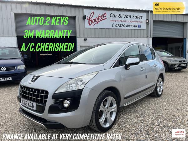 Peugeot 3008 2.0 HDi Allure SUV 5dr Diesel Auto Euro 5 (163 ps)