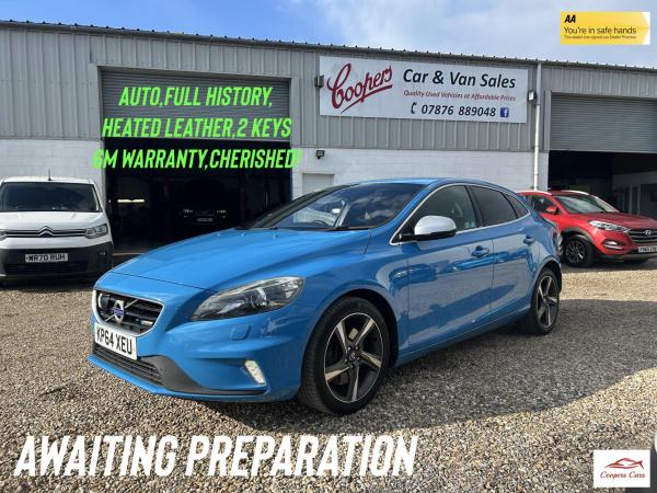 Volvo V40 2.0 D3 R-Design Lux Nav Hatchback 5dr Diesel Geartronic Euro 5 (s/s) (150 ps)