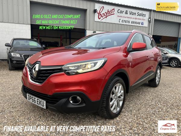 Renault Kadjar 1.5 dCi Dynamique Nav SUV 5dr Diesel Manual Euro 6 (s/s) (110 ps)