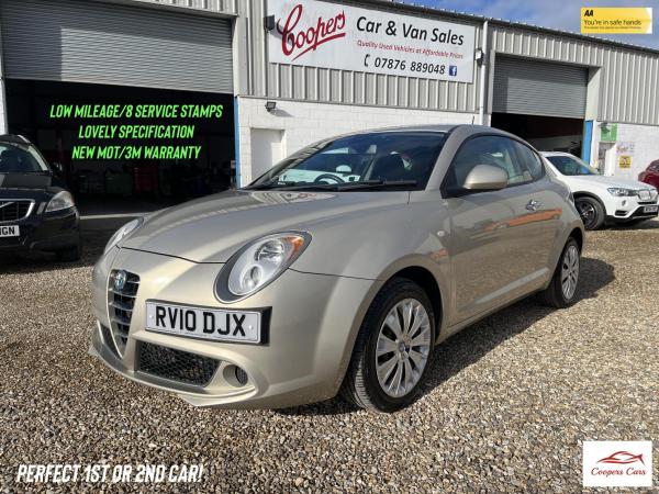 Alfa Romeo MiTo 1.4 16V Turismo Hatchback 3dr Petrol Manual Euro 4 (95 bhp)