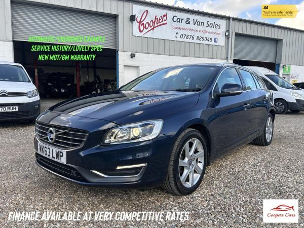 Volvo V60 1.6 D2 SE Lux Estate 5dr Diesel Powershift Euro 5 (s/s) (115 ps)