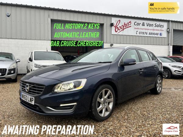 Volvo V60 1.6 D2 SE Lux Estate 5dr Diesel Powershift Euro 5 (s/s) (115 ps)