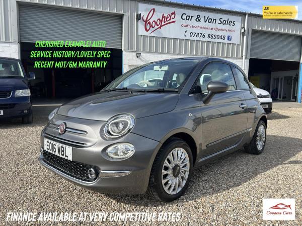 Fiat 500 1.2 Lounge Hatchback 3dr Petrol Dualogic Euro 6 (s/s) (69 bhp)