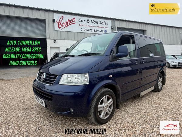 Volkswagen Caravelle 2.5 TDI Pure Drive Executive MPV 5dr Diesel Tiptronic Euro 4 (130 ps)