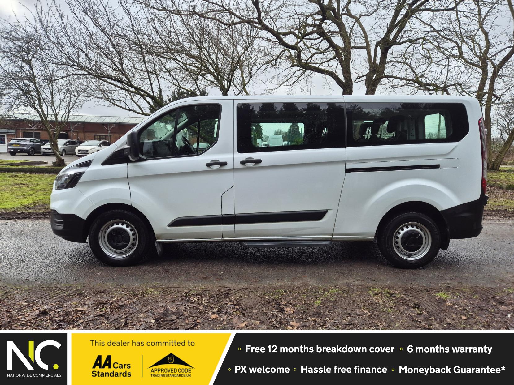 Ford Transit Custom 2.0 320 EcoBlue Leader Kombi Double Cab 5dr Diesel Manual L2 H1 Euro 6 (s/s) (130 ps)