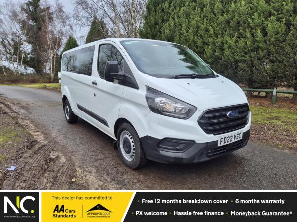 Ford Transit Custom 2.0 320 EcoBlue Leader Kombi Double Cab 5dr Diesel Manual L2 H1 Euro 6 (s/s) (130 ps)