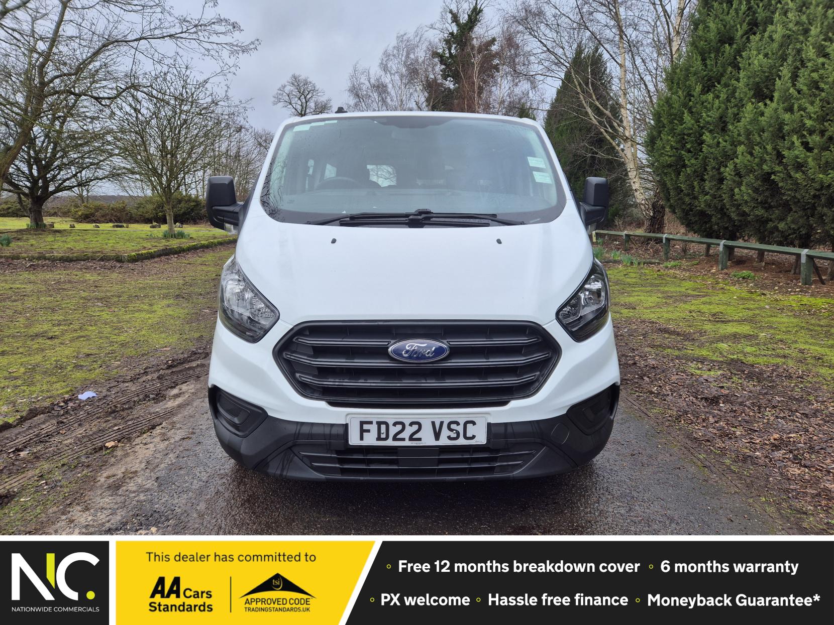 Ford Transit Custom 2.0 320 EcoBlue Leader Kombi Double Cab 5dr Diesel Manual L2 H1 Euro 6 (s/s) (130 ps)