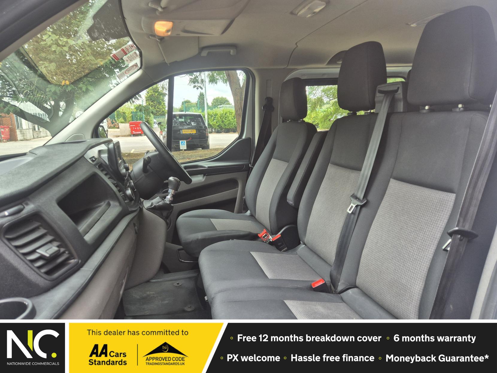 Ford Transit Custom 2.0 300 EcoBlue Leader Crew Van Double Cab 5dr Diesel Manual L1 H1 Euro 6 (s/s) (105 ps)