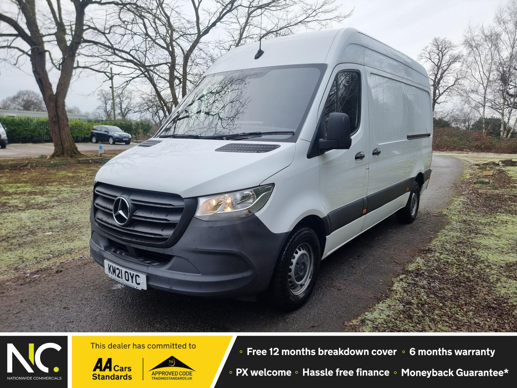 Mercedes-Benz Sprinter 2.0 315 CDI Progressive Panel Van 5dr Diesel Manual RWD L2 H2 Euro 6 (s/s) (150 ps)