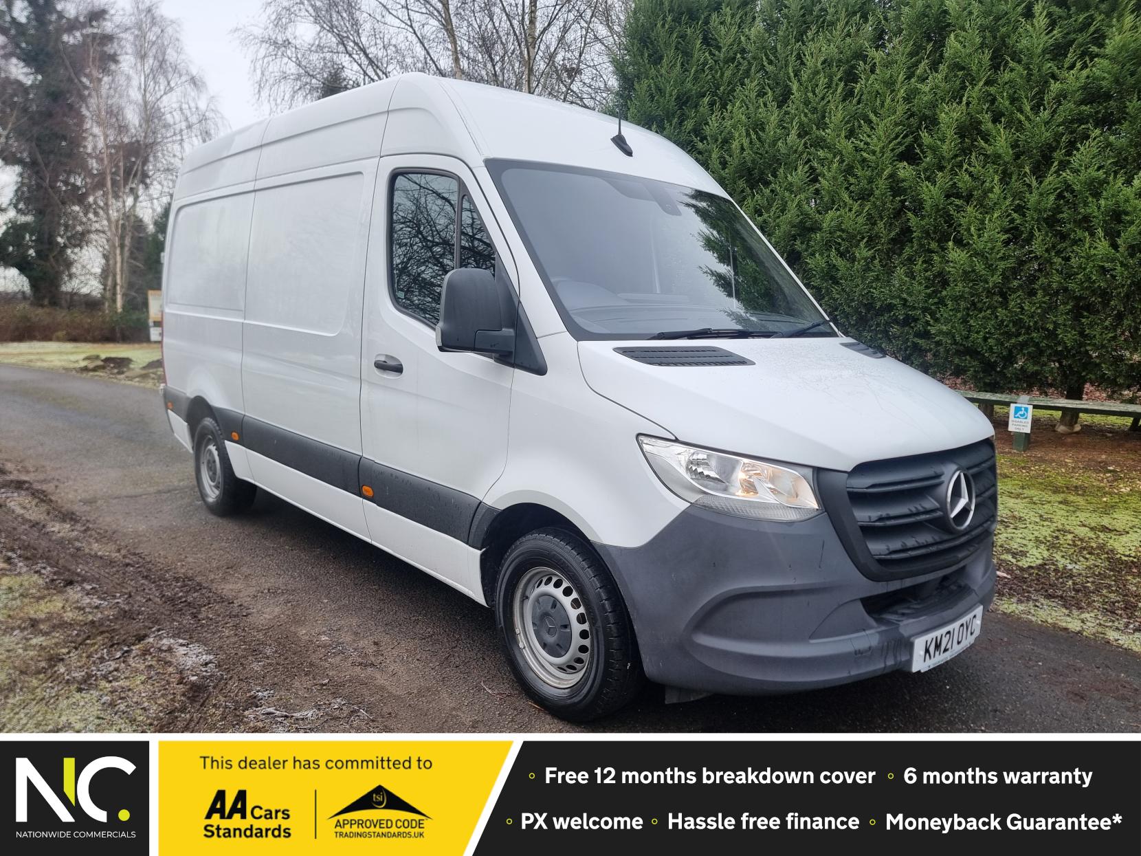 Mercedes-Benz Sprinter 2.0 315 CDI Progressive Panel Van 5dr Diesel Manual RWD L2 H2 Euro 6 (s/s) (150 ps)