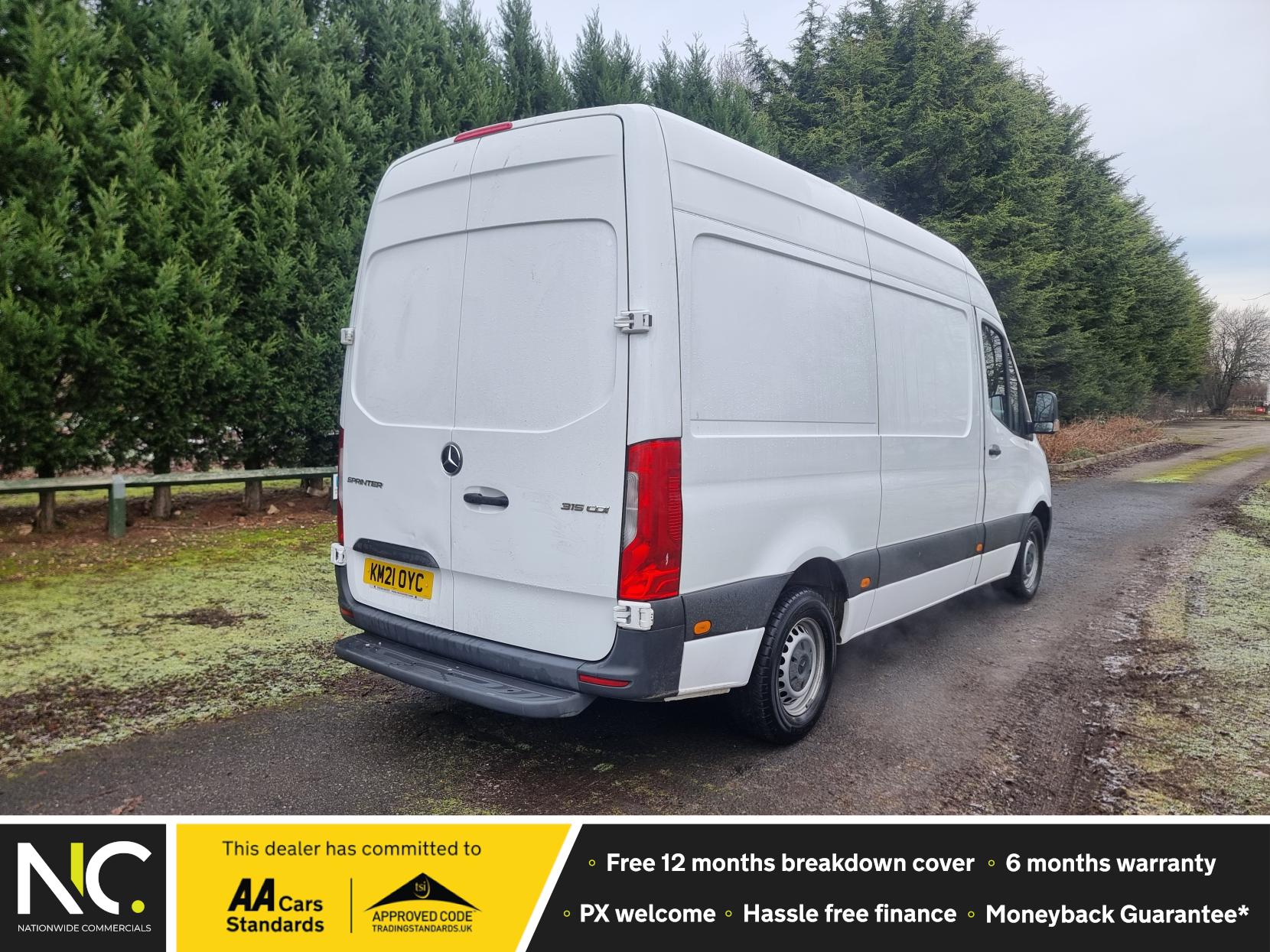 Mercedes-Benz Sprinter 2.0 315 CDI Progressive Panel Van 5dr Diesel Manual RWD L2 H2 Euro 6 (s/s) (150 ps)