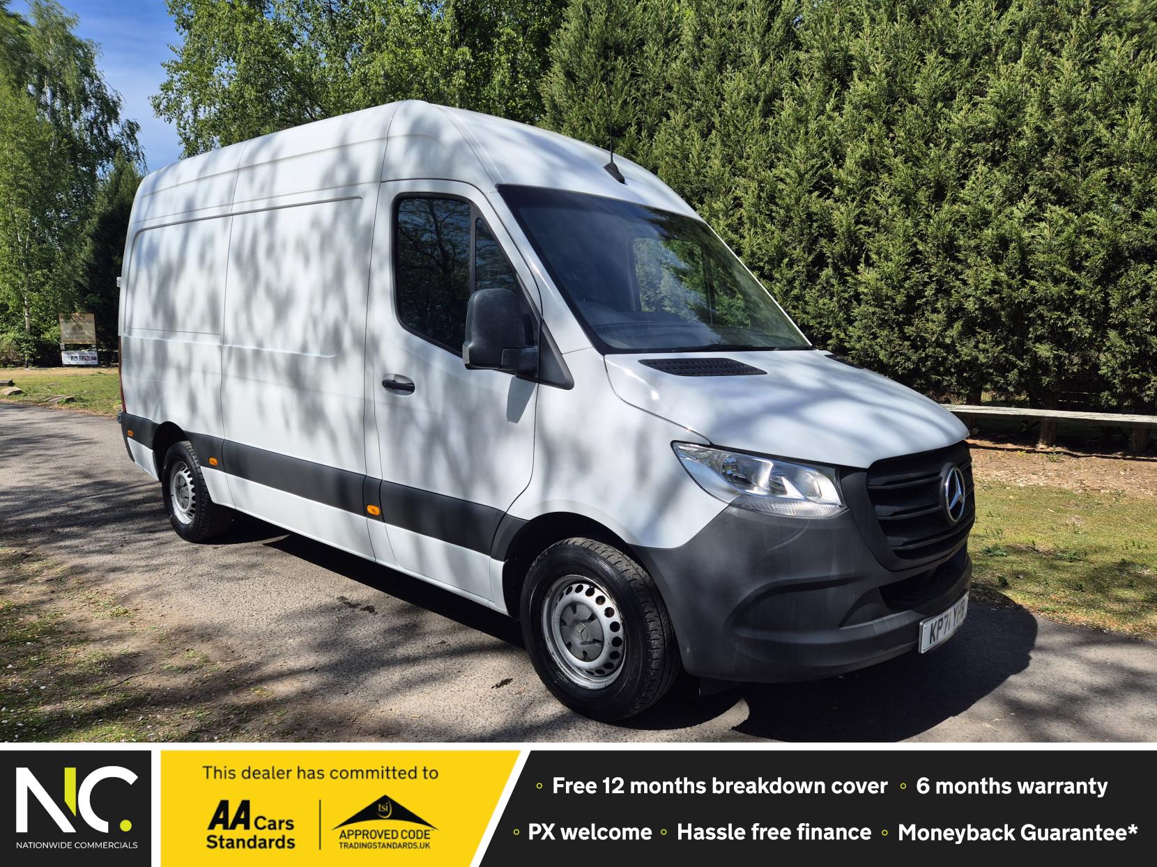 Mercedes-Benz Sprinter 2.0 315 CDI Progressive Panel Van 5dr Diesel Manual RWD L2 H2 Euro 6 (s/s) (150 ps)