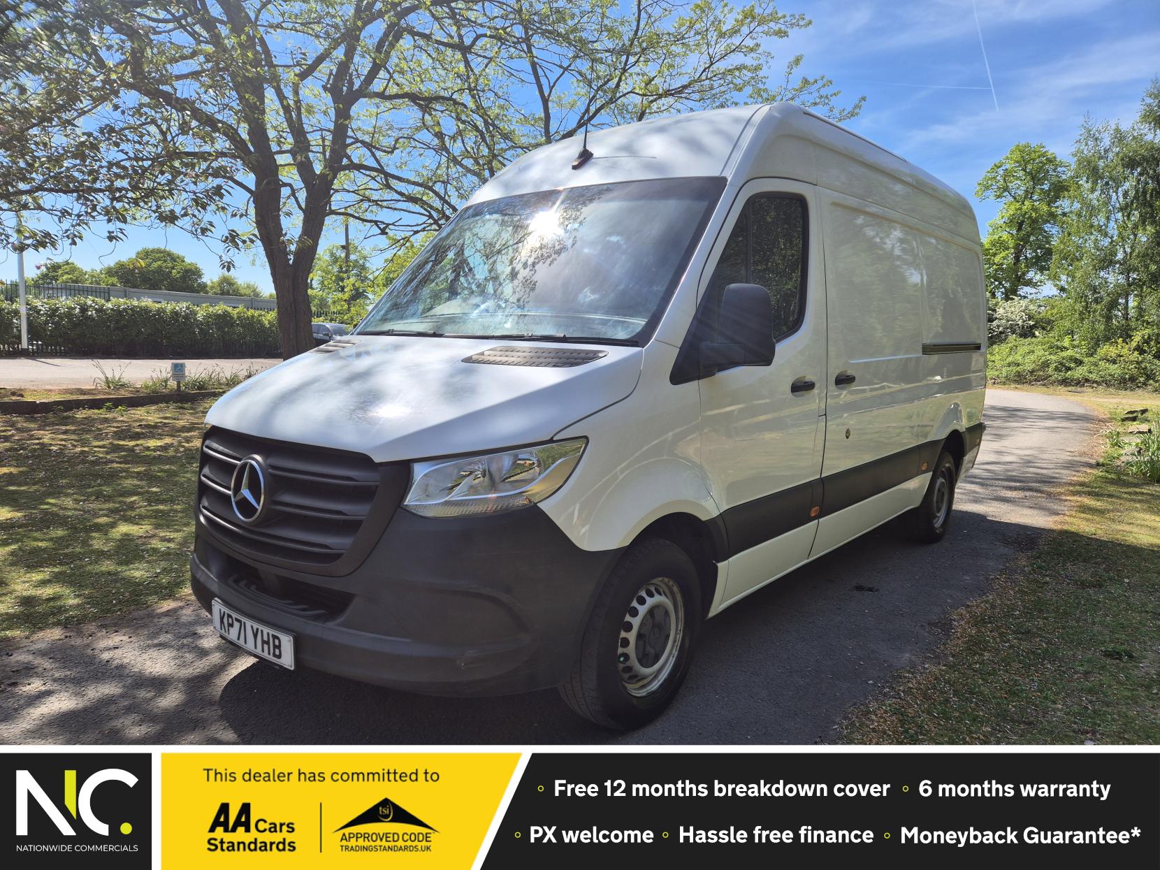 Mercedes-Benz Sprinter 2.0 315 CDI Progressive Panel Van 5dr Diesel Manual RWD L2 H2 Euro 6 (s/s) (150 ps)