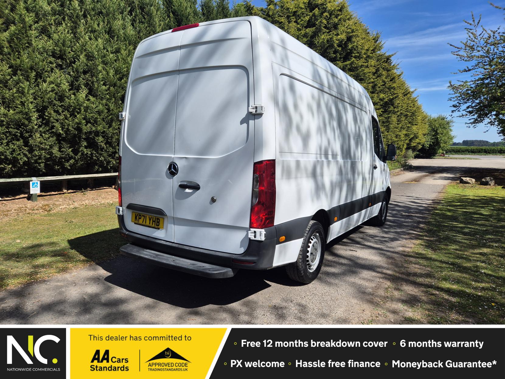 Mercedes-Benz Sprinter 2.0 315 CDI Progressive Panel Van 5dr Diesel Manual RWD L2 H2 Euro 6 (s/s) (150 ps)
