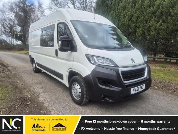 Peugeot Boxer 2.2 BlueHDi 335 S Panel Van 5dr Diesel Manual L3 H2 Euro 6 (s/s) (140 ps)