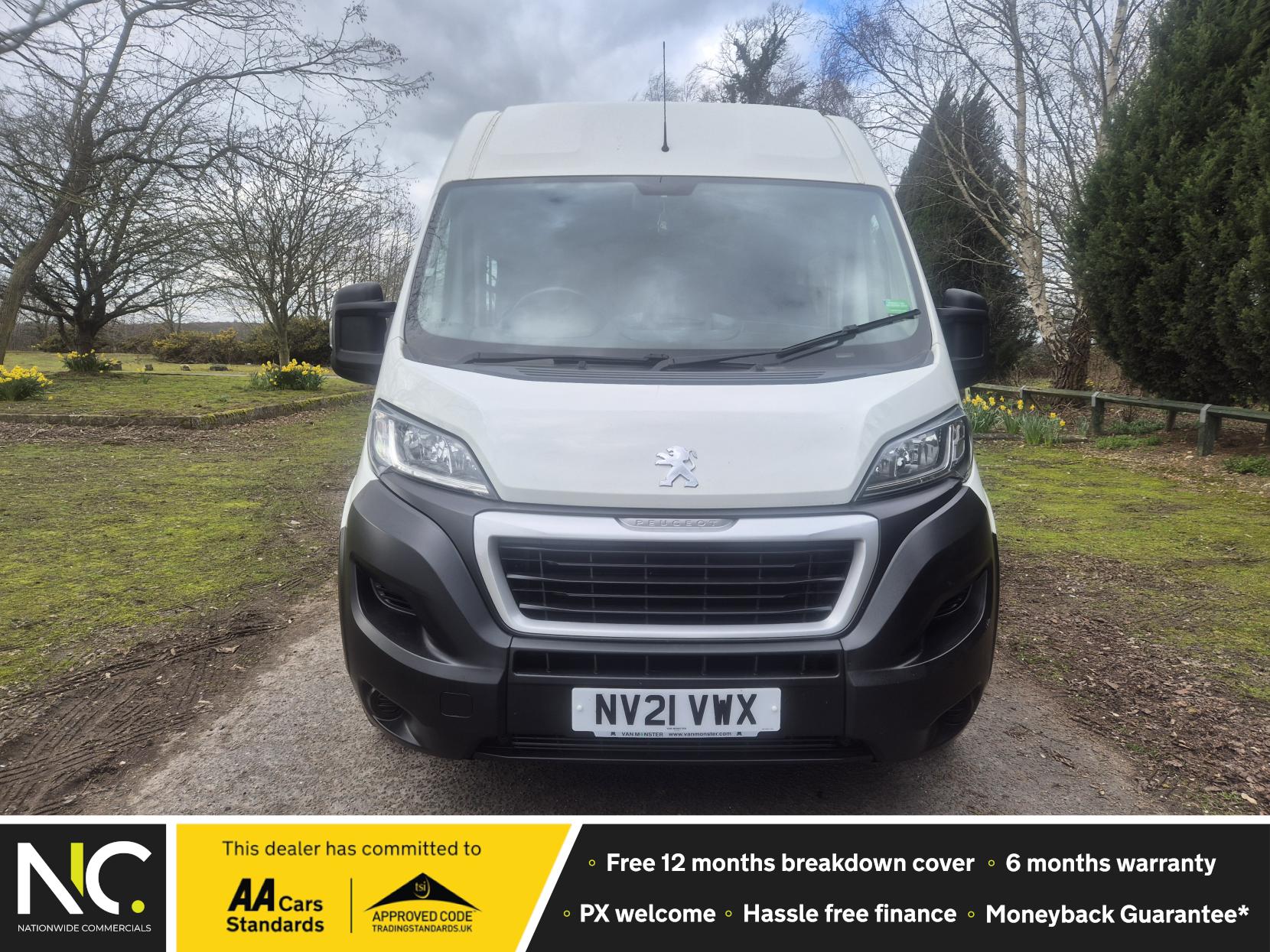 Peugeot Boxer 2.2 BlueHDi 335 S Panel Van 5dr Diesel Manual L3 H2 Euro 6 (s/s) (140 ps)