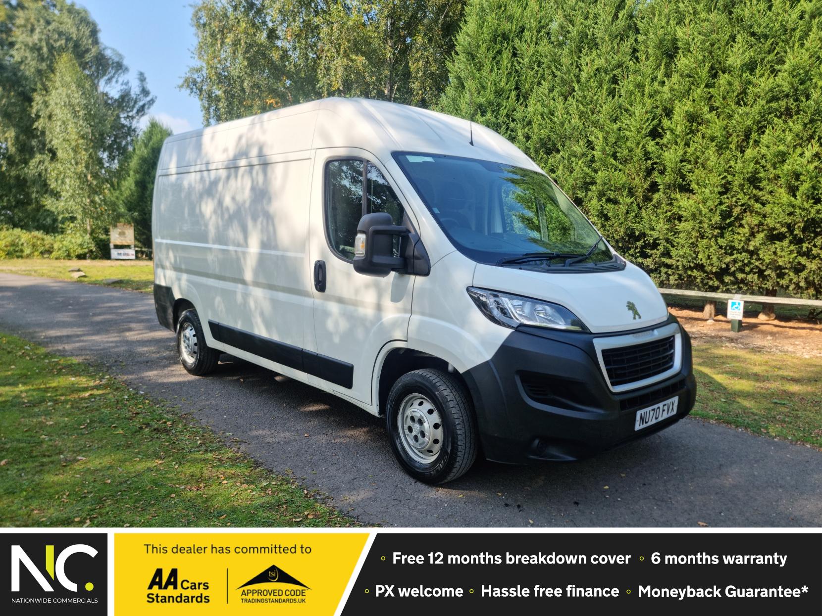 Peugeot Boxer 2.2 BlueHDi 335 Professional Panel Van 5dr Diesel Manual L2 H2 Euro 6 (s/s) (140 ps)