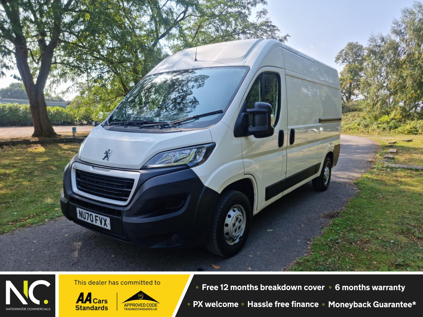 Peugeot Boxer 2.2 BlueHDi 335 Professional Panel Van 5dr Diesel Manual L2 H2 Euro 6 (s/s) (140 ps)