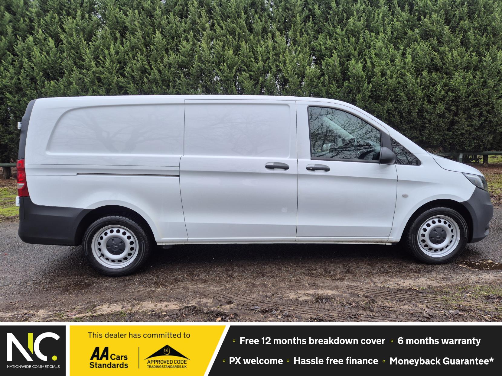 Mercedes-Benz Vito 2.0 116 CDI Progressive Panel Van 5dr Diesel G-Tronic RWD L3 Euro 6 (s/s) (XLWB) (163 ps)