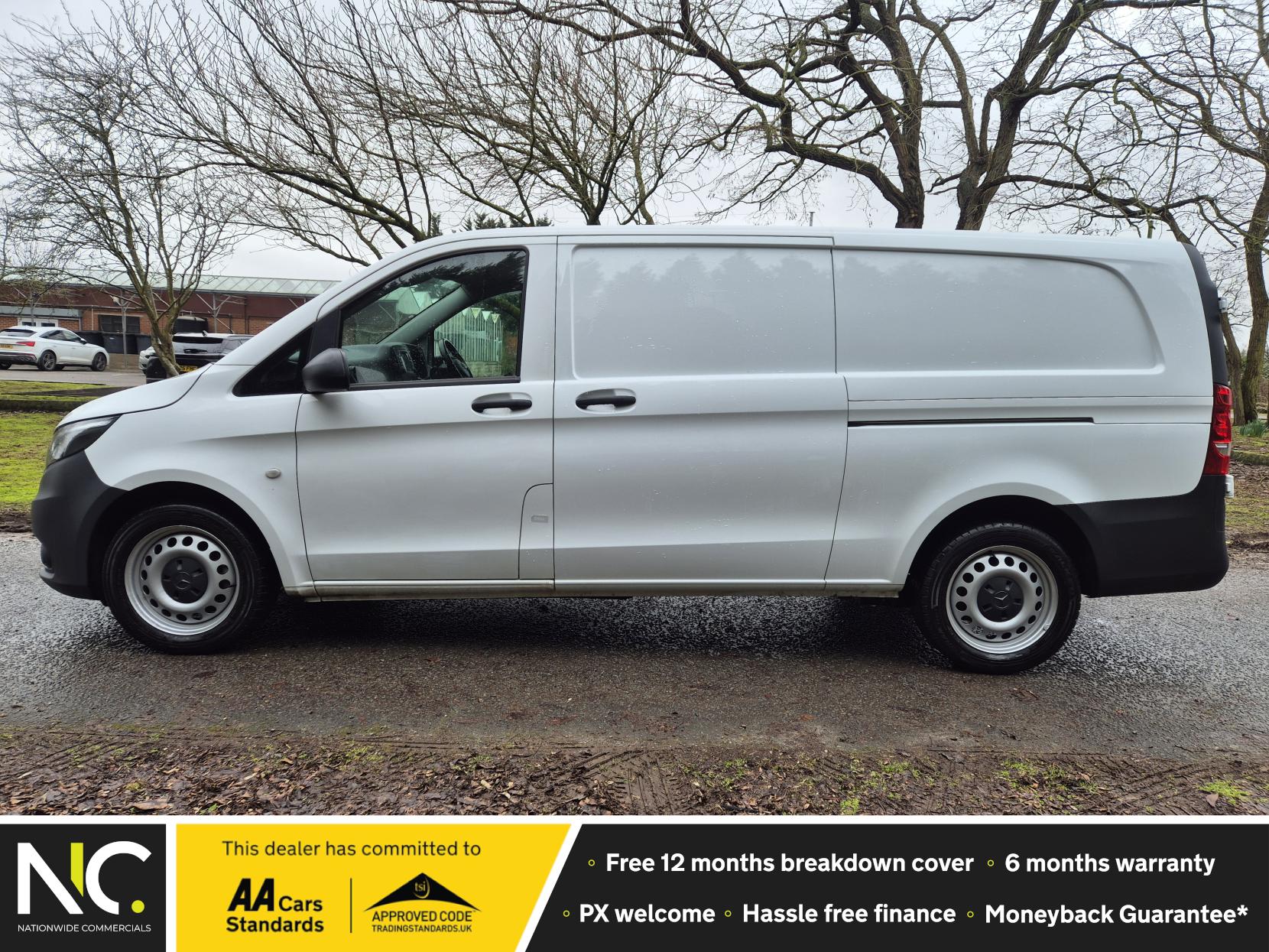 Mercedes-Benz Vito 2.0 116 CDI Progressive Panel Van 5dr Diesel G-Tronic RWD L3 Euro 6 (s/s) (XLWB) (163 ps)