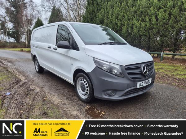 Mercedes-Benz Vito 2.0 116 CDI Progressive Panel Van 5dr Diesel G-Tronic RWD L3 Euro 6 (s/s) (XLWB) (163 ps)