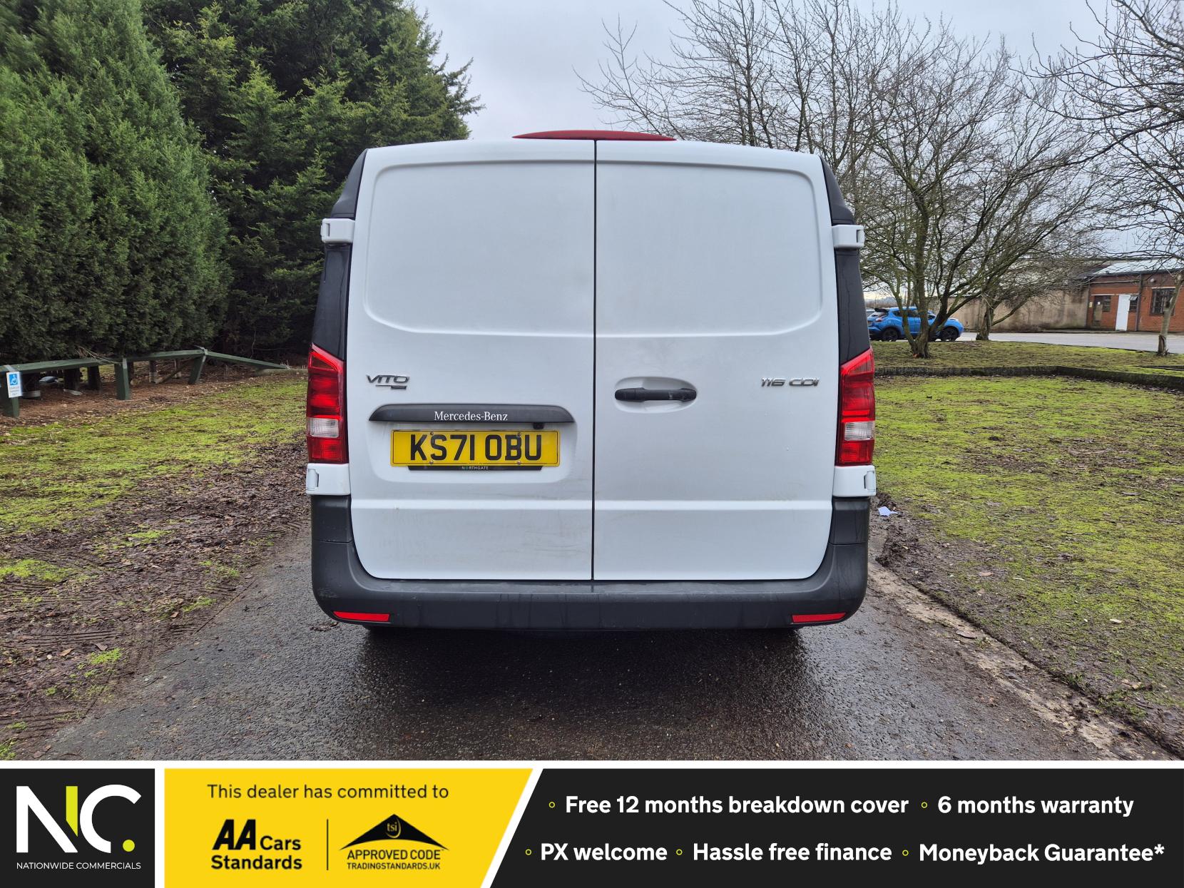 Mercedes-Benz Vito 2.0 116 CDI Progressive Panel Van 5dr Diesel G-Tronic RWD L3 Euro 6 (s/s) (XLWB) (163 ps)